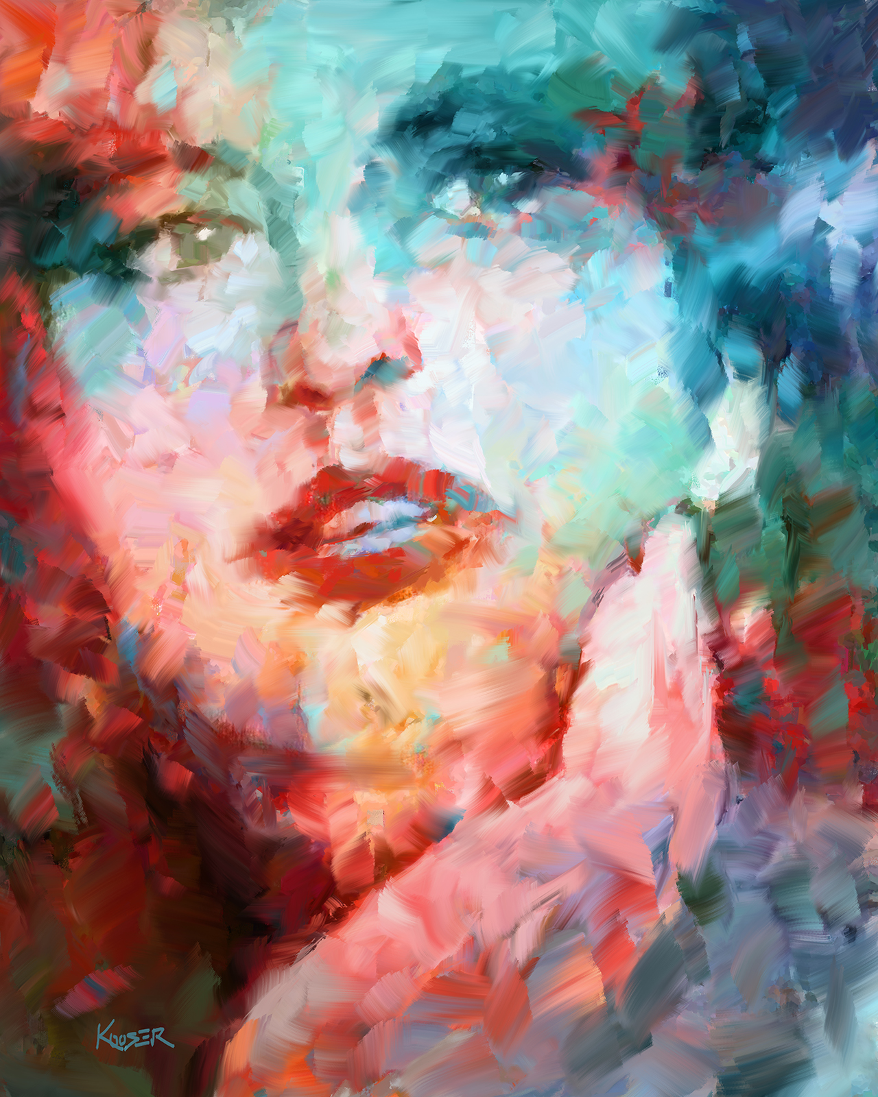 Contemporary Oil Artwork 1