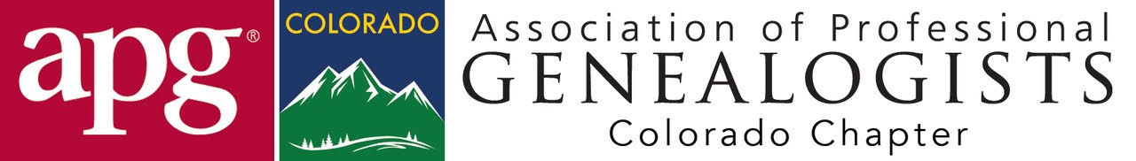 Vice President | Colorado Association of Professional Genealogists Logo - Professional Genealogy Association