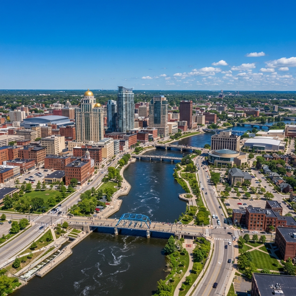 Grand Rapids, Michigan skyline