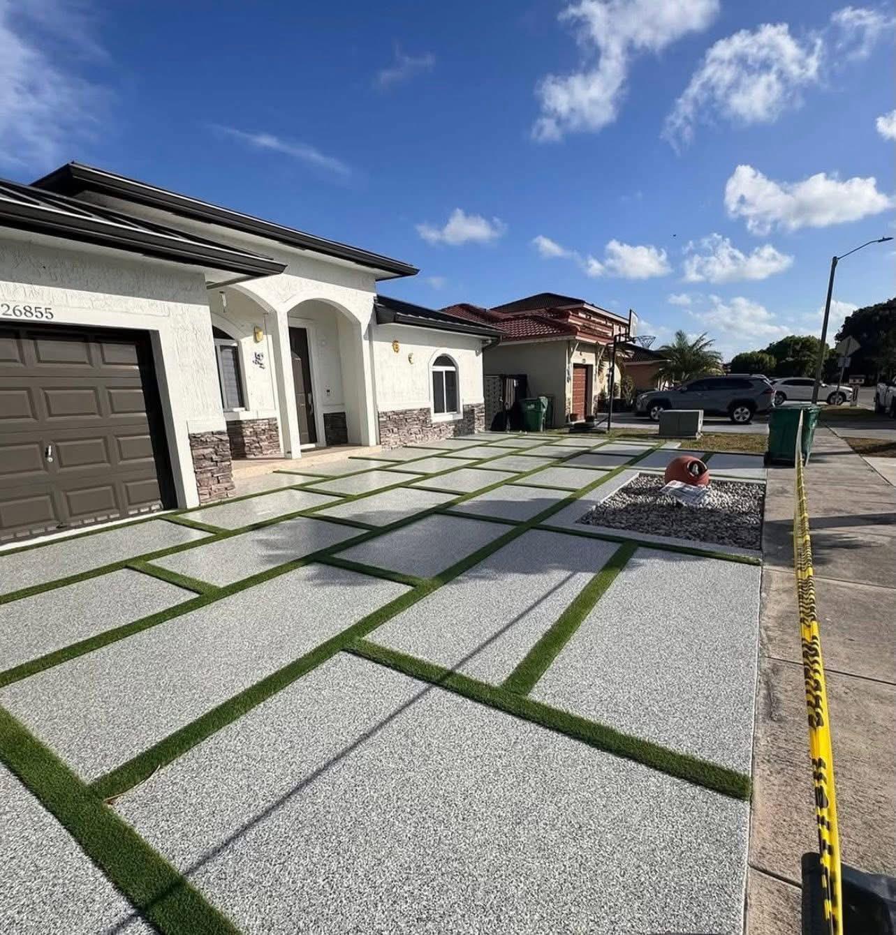 Outdoor Driveway Epoxy