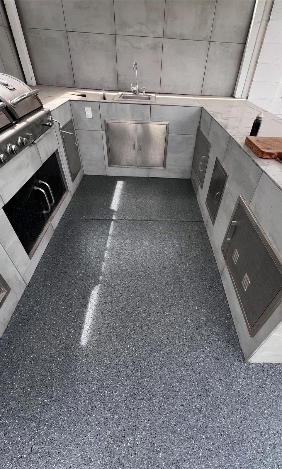 Outdoor Kitchen Epoxy