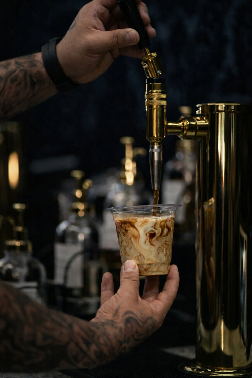 Speakeasy Barber Lounge Interior