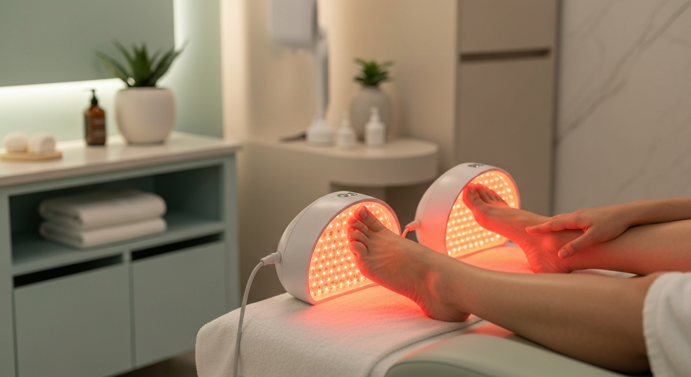 The Healing Power of Red Light Therapy: Now at Gossip Nails