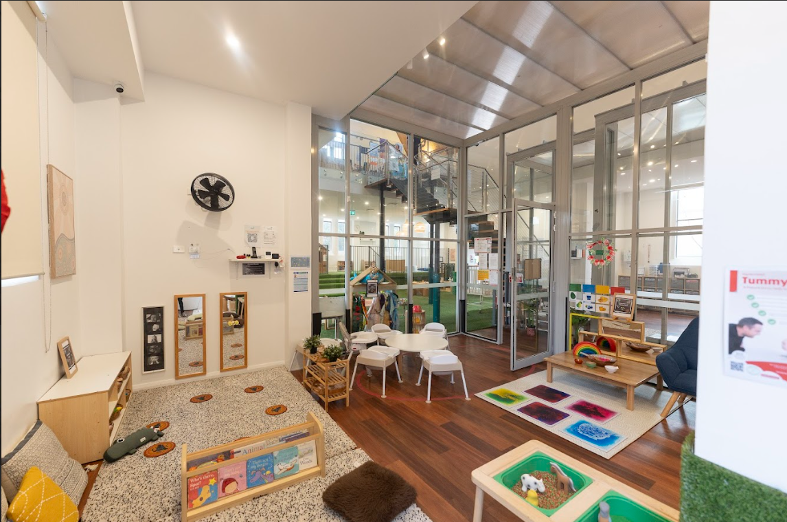 WeKidz babies room with sensory play area