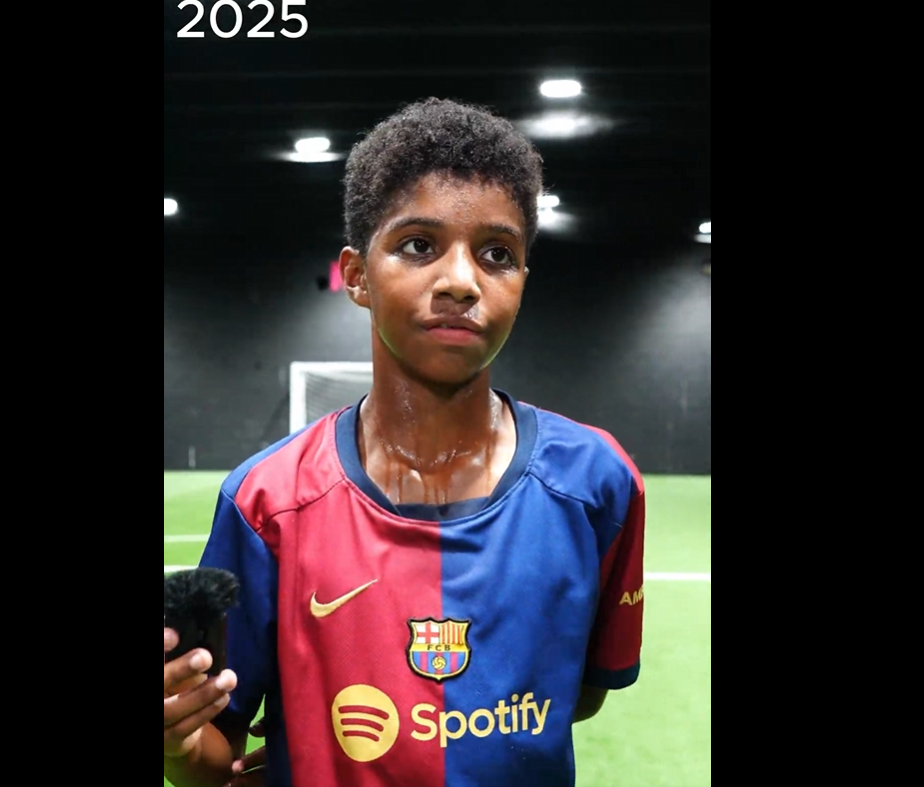 We let this 13 year old train with the Best players in the country