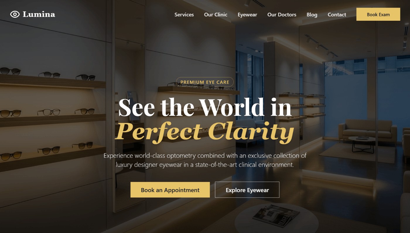 Premium Healthcare Website Design