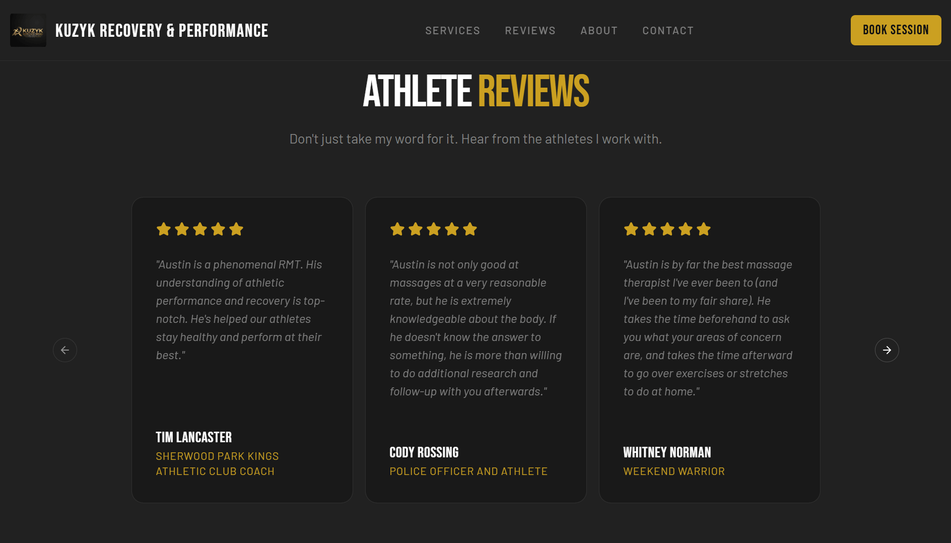 Kuzyk Performance Section
