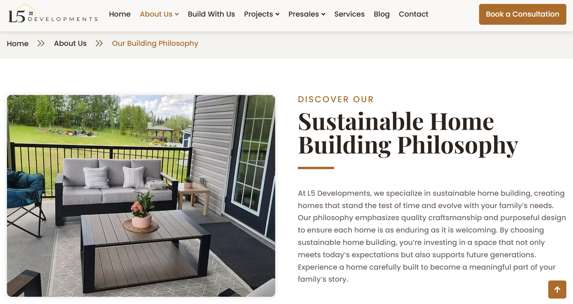 L5 Developments Section