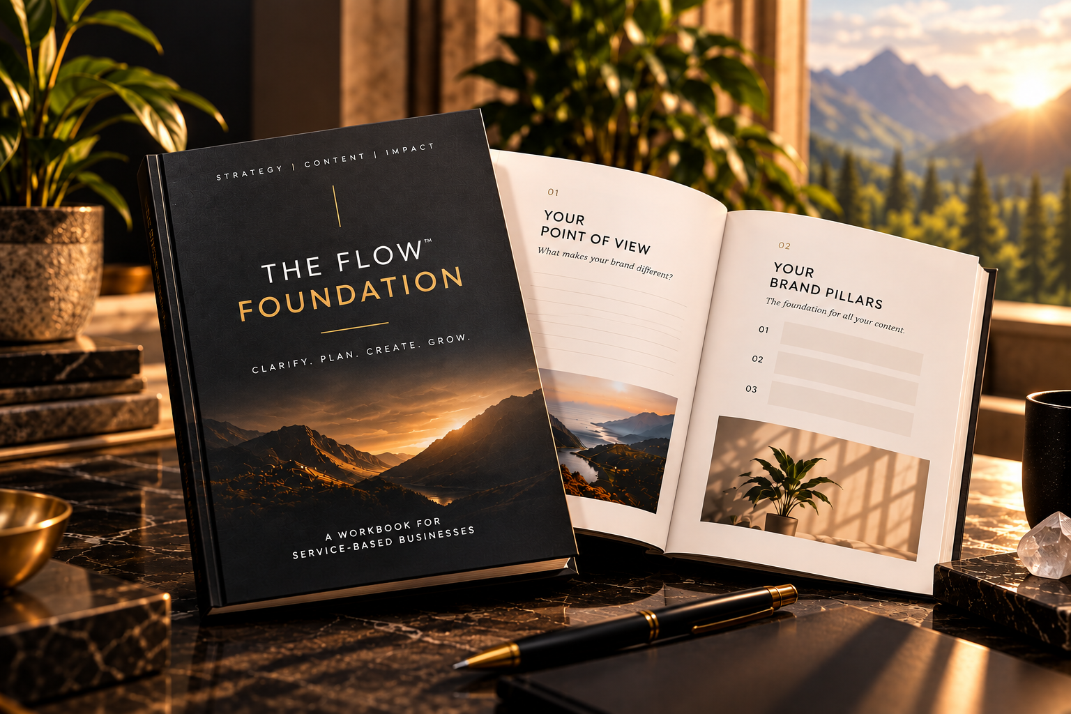 The Flow™ Foundation Workbook Mockup
