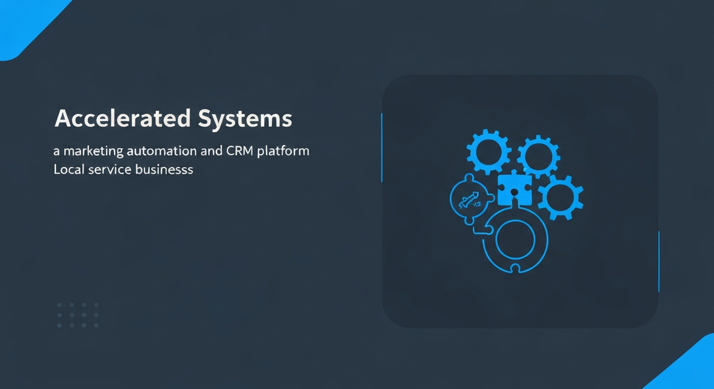 Accelerating Systems Accelerated Systems — Web Design, AI Automation & Systems