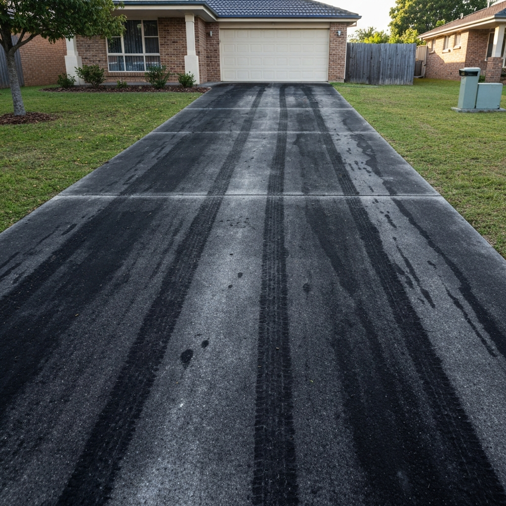 Concrete cleaning process