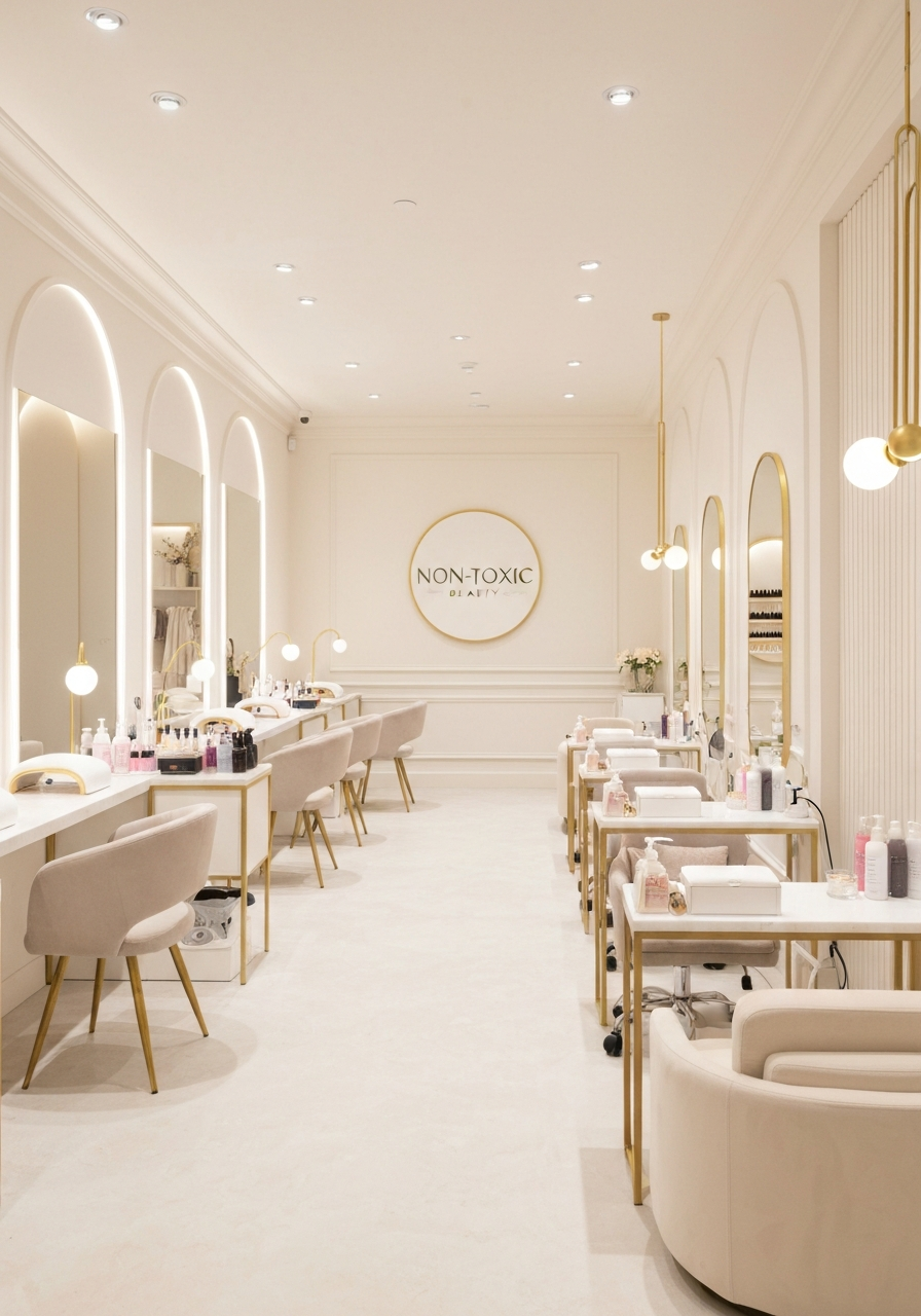 Non-toxic nail salon Arlington VA