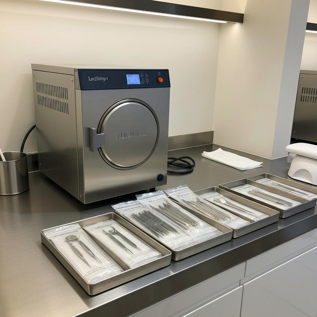 Autoclave sterilization machine and packaged tools