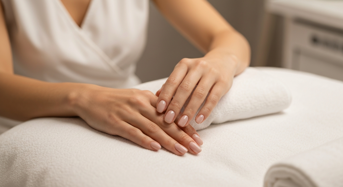 Flawless long-lasting vegan manicure at Tenley Nail Spa