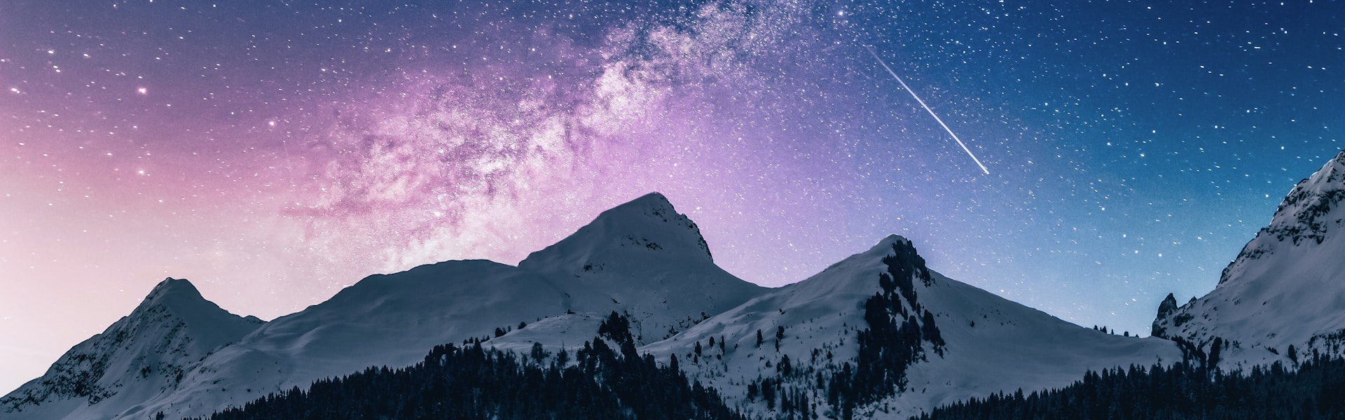 Dramatic Colorado mountain skyscape