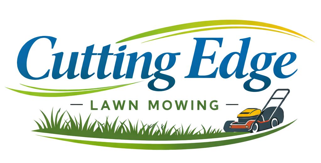 Cutting Edge Lawn Mowing Logo