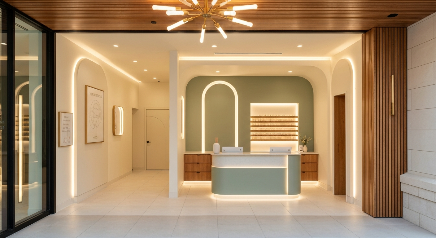 Tips To Toes Reception Area