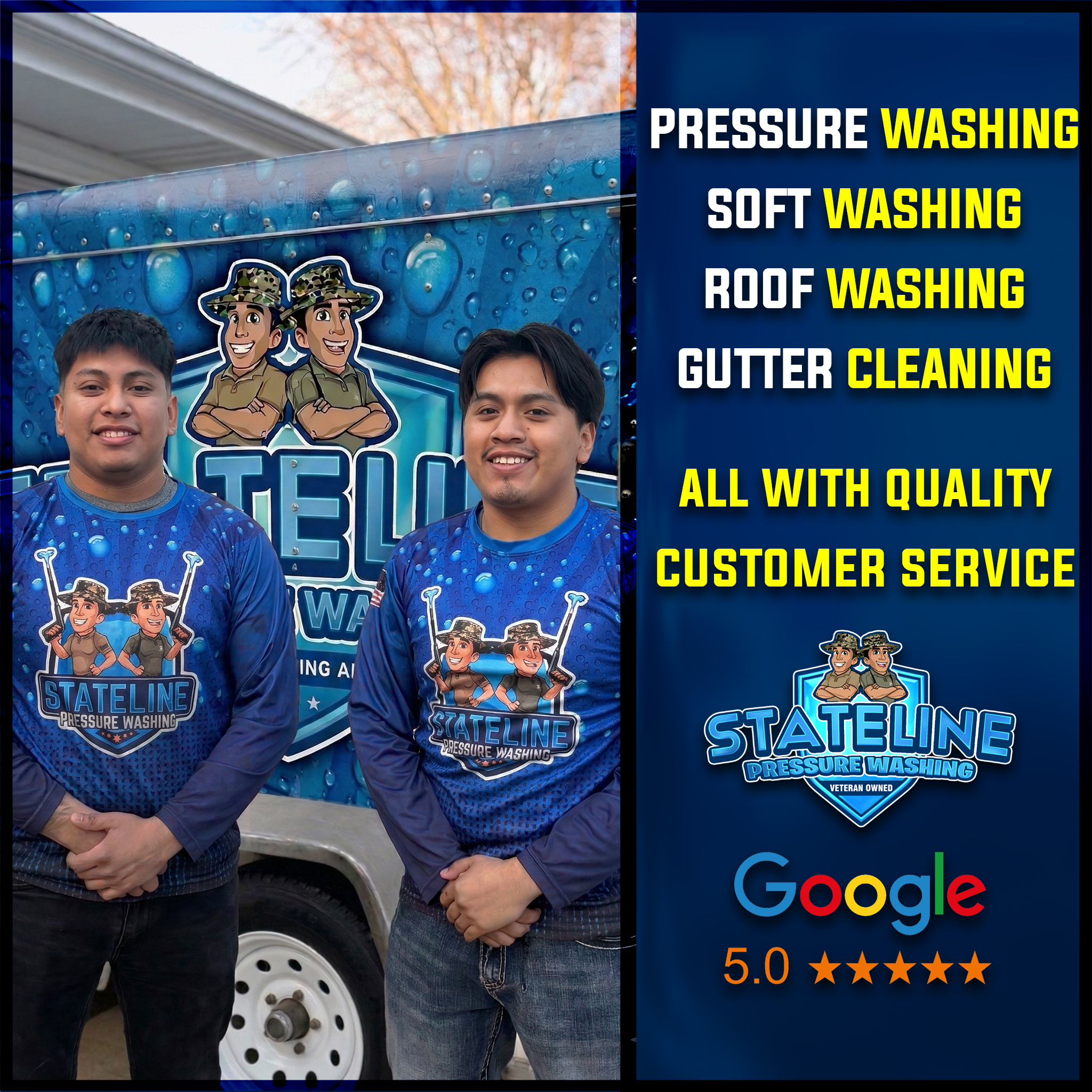 Stateline Pressure Washing Team