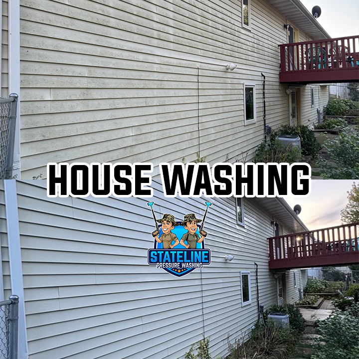Stateline Pressure Washing Before & After 2