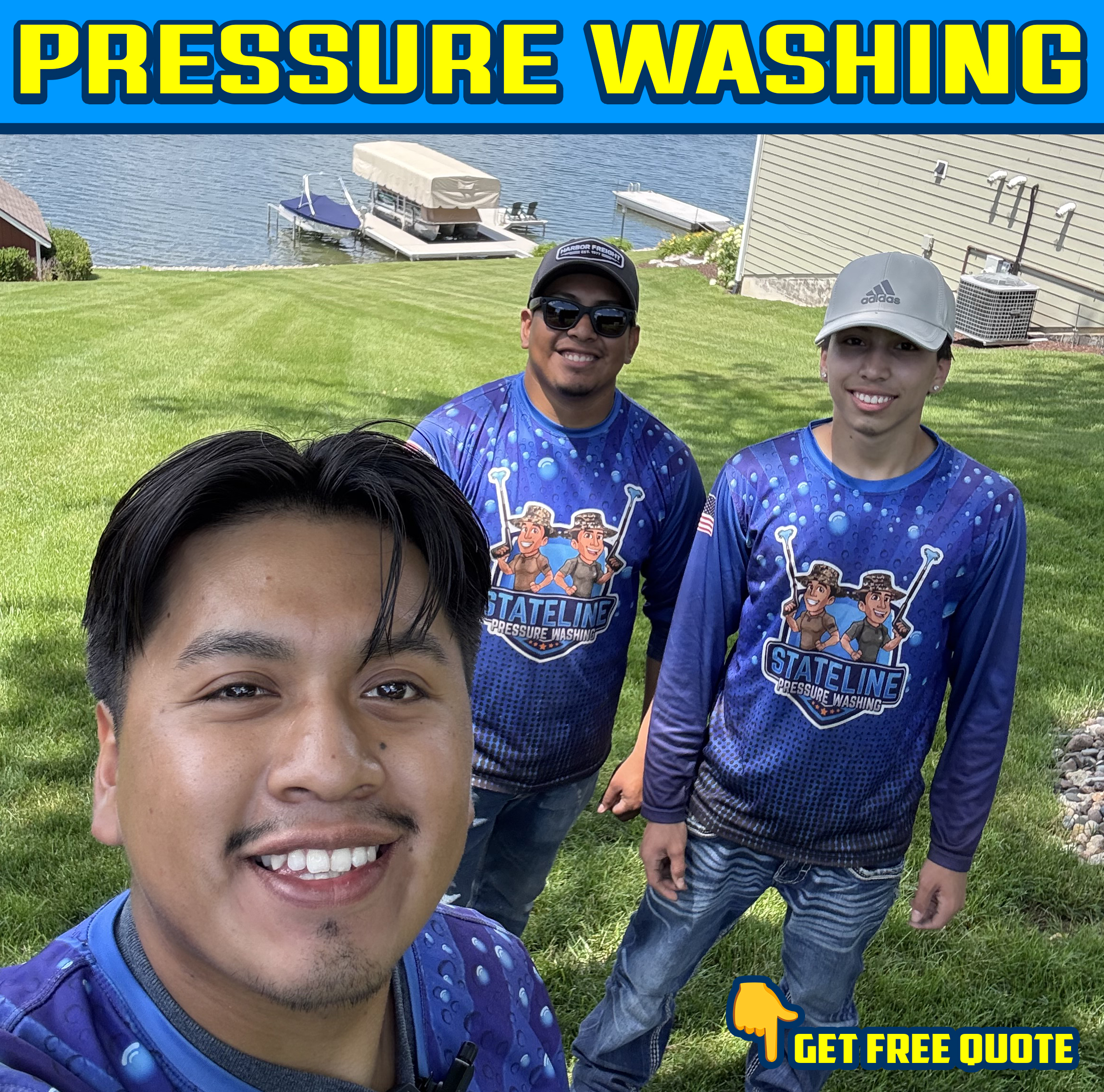Stateline Pressure Washing team and owners
