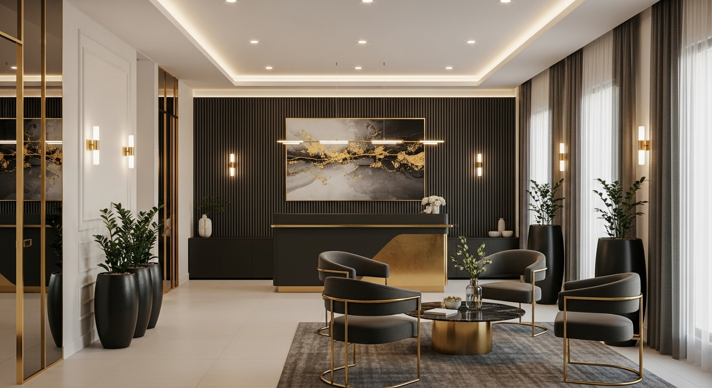 Luxury Med Spa Interior