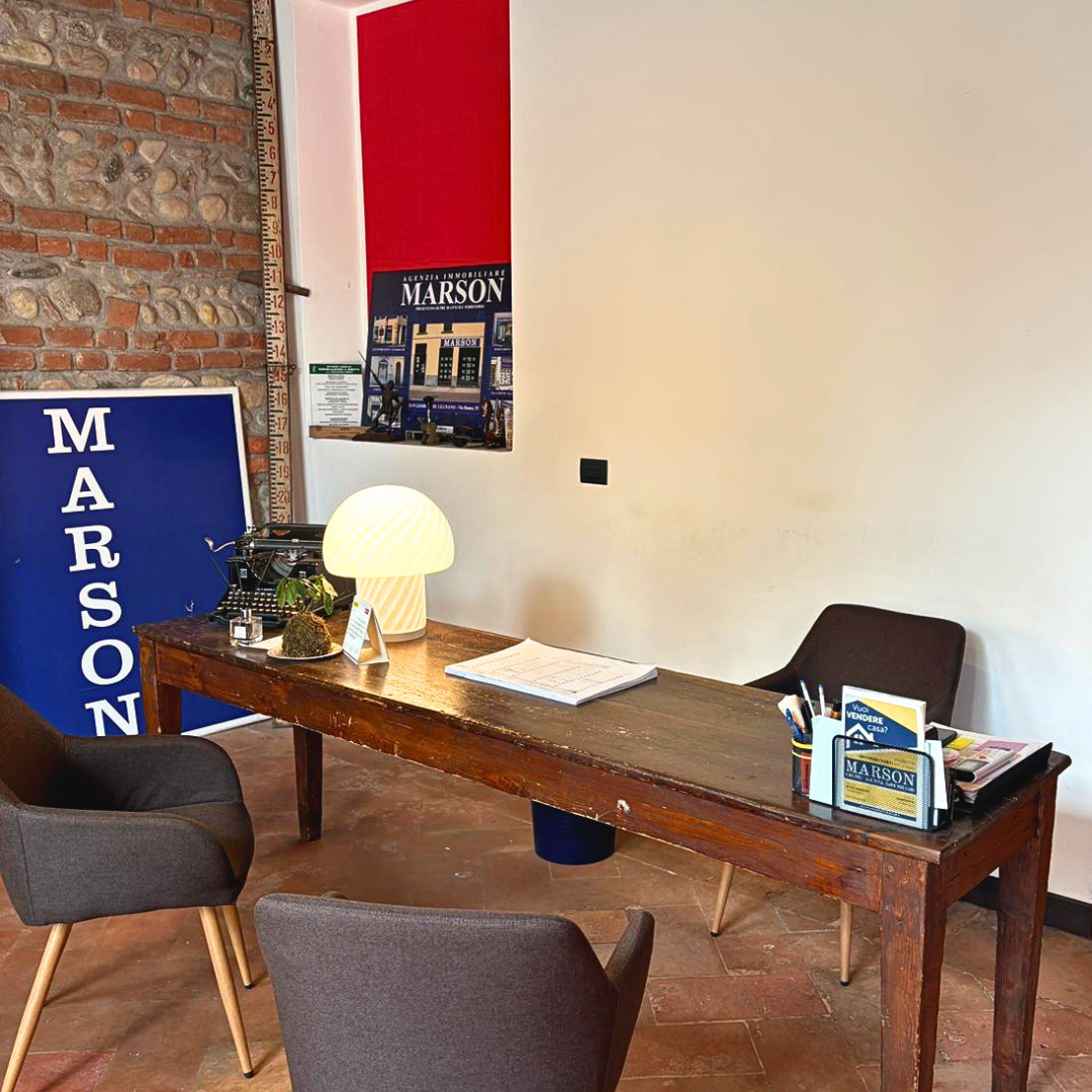 Agenzia immobiliare Marson sede di San Giorgio su Legnano - Foto vetrina e uffici 4