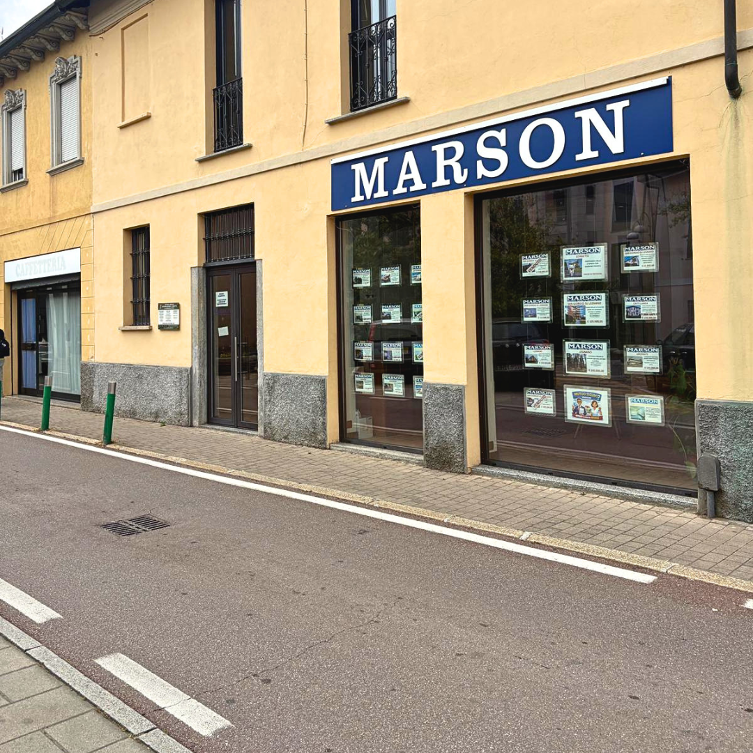 Agenzia immobiliare Marson sede di San Giorgio su Legnano - Foto vetrina e uffici 1