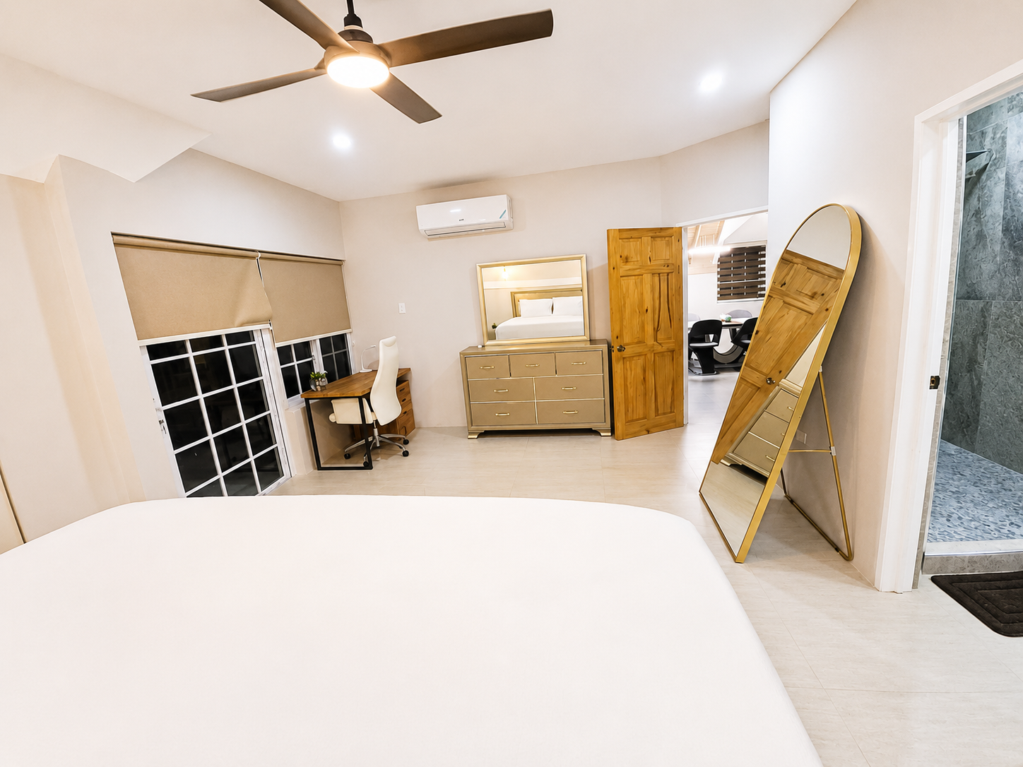 Comfortable bedroom interior