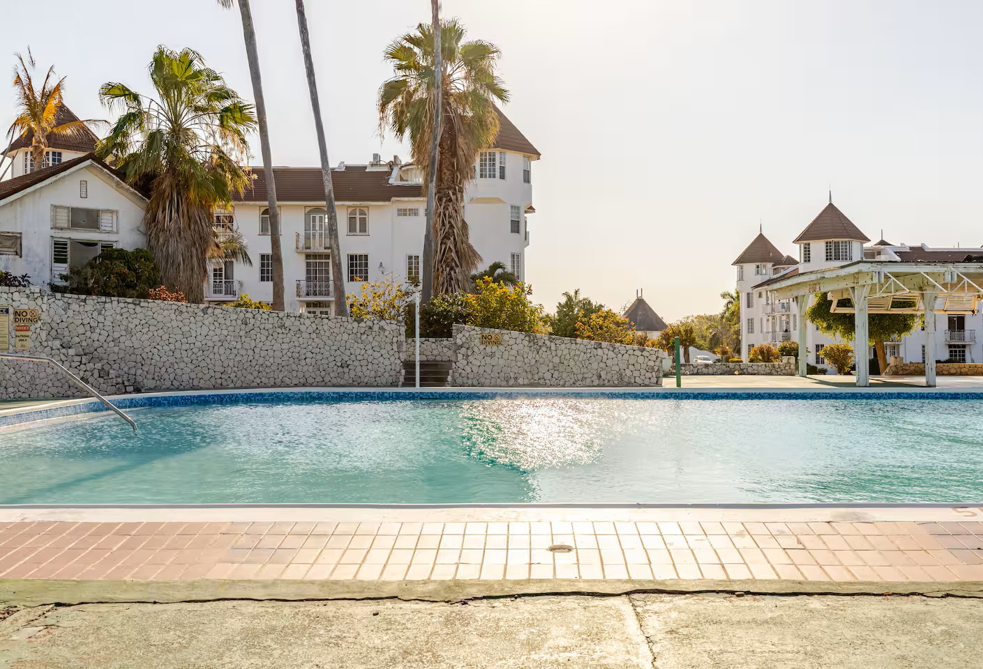 Poolside escape at Fraser Island Apartments, Montego Bay