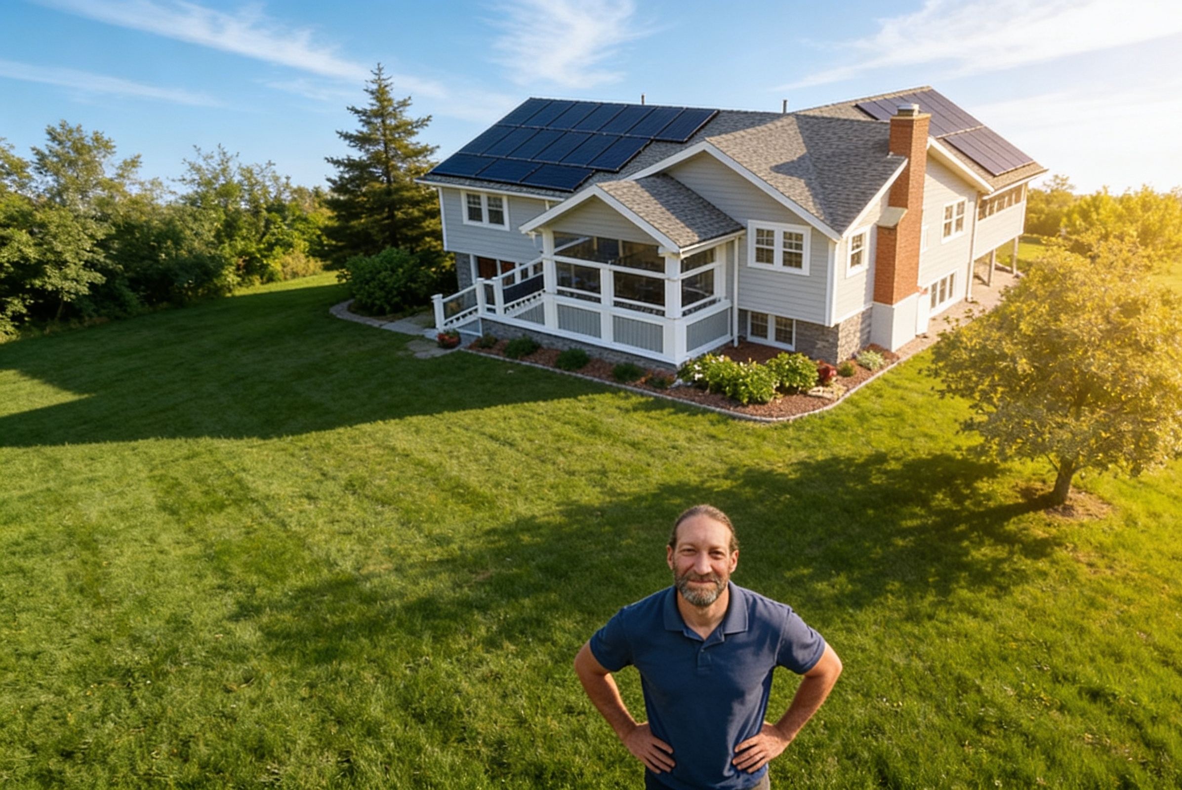 Dave Simmer, NABCEP-trained solar installer in Scituate, Massachusetts