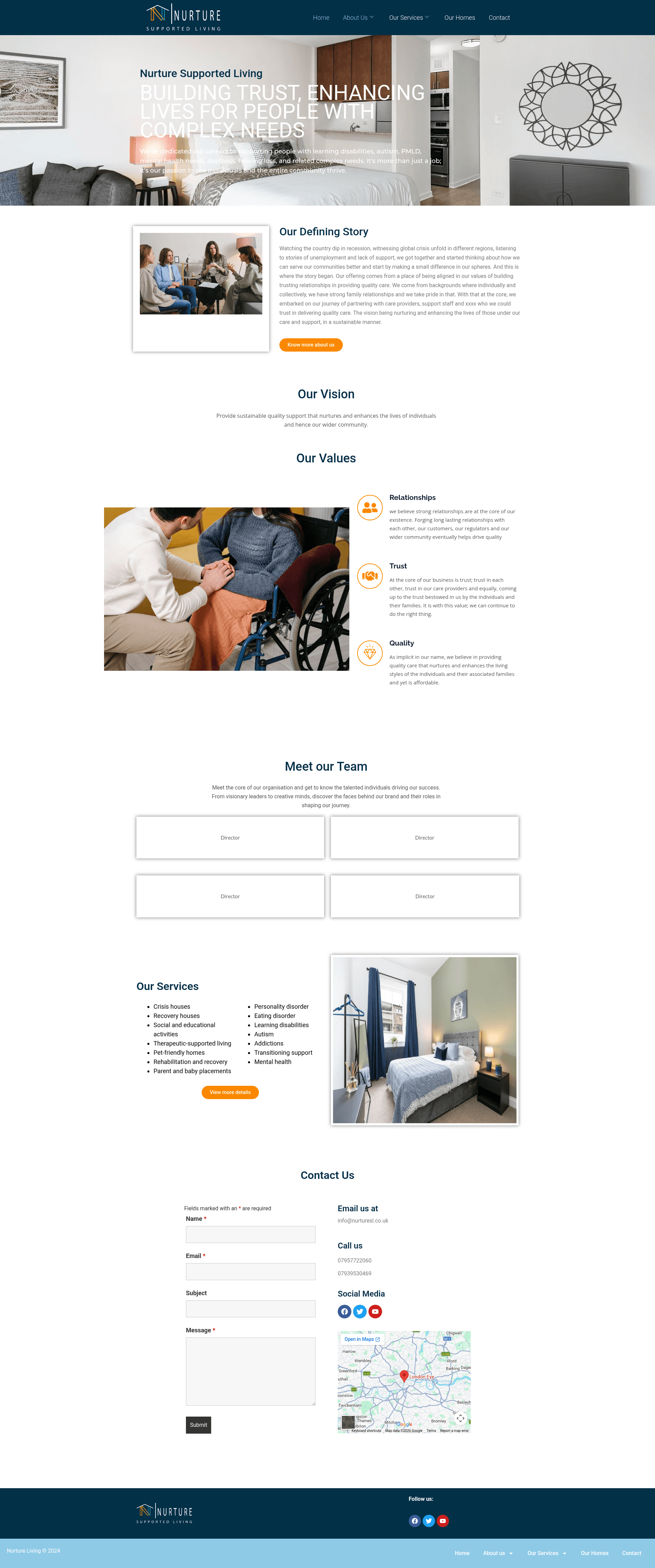 Nurture Supported Living