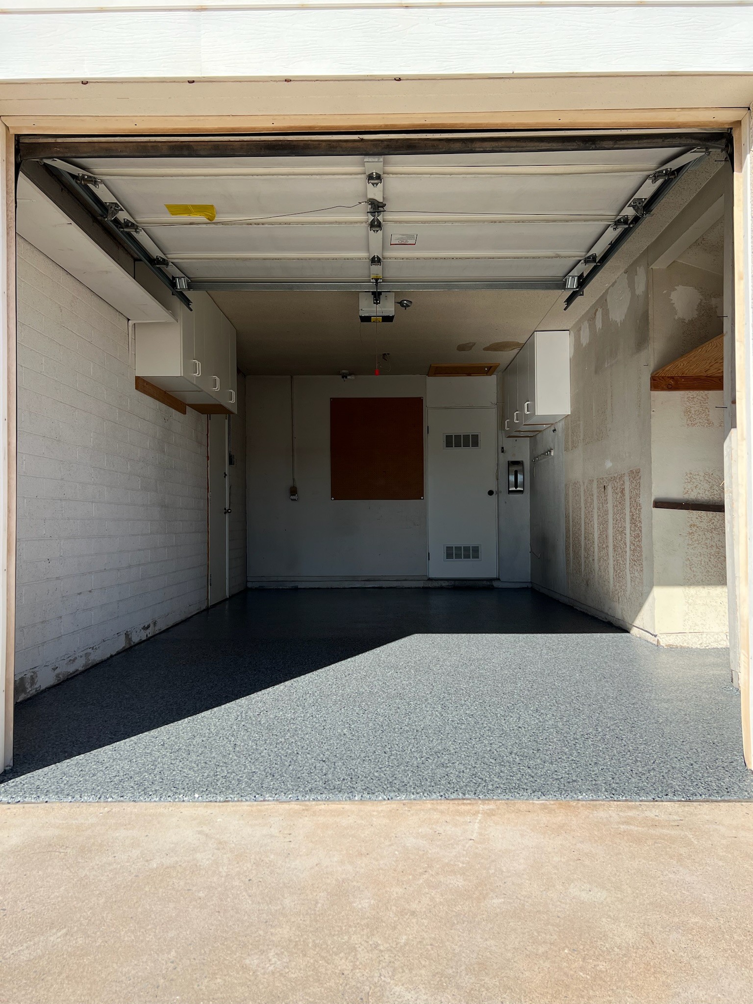 Single Car Garage Finish