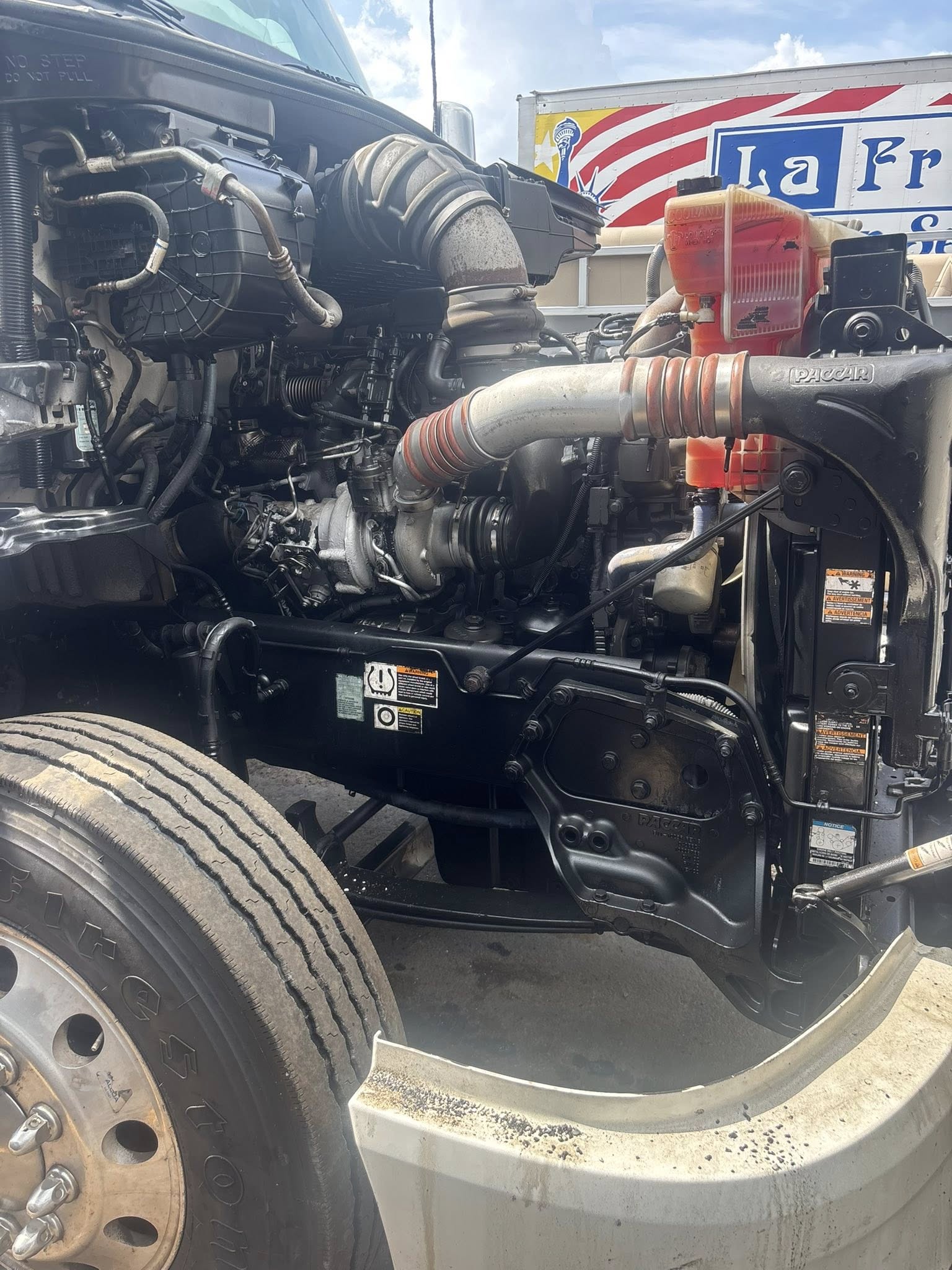 Truck engine repair