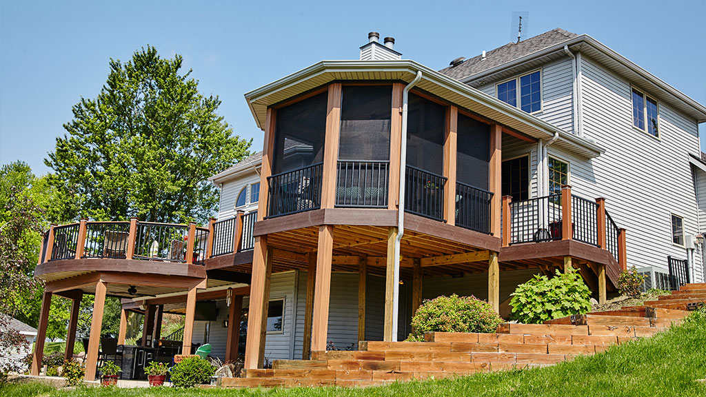 Multi-Level Deck Addition
