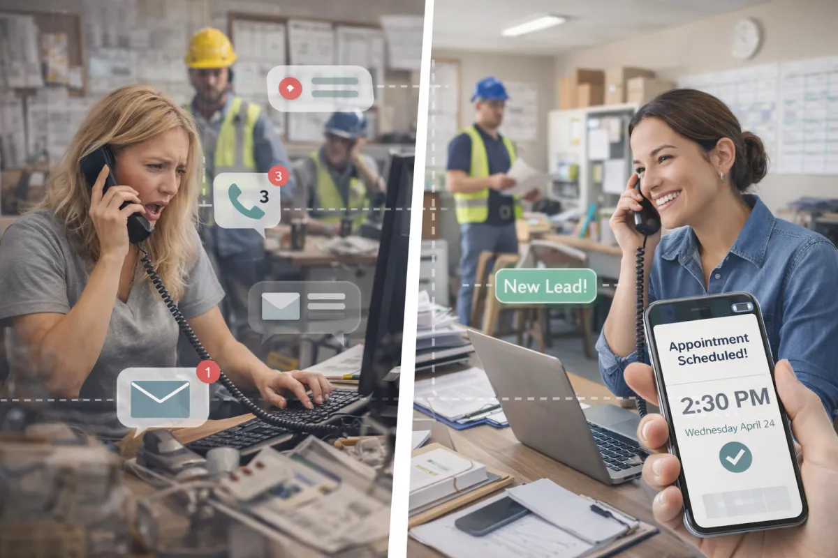 Before and after workflow automation