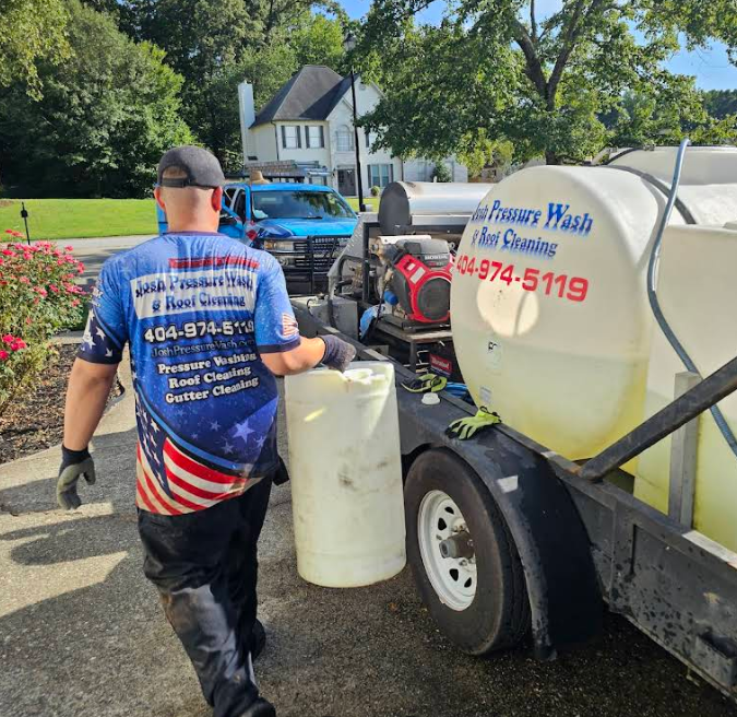 Josh Pressure Washing Team Member