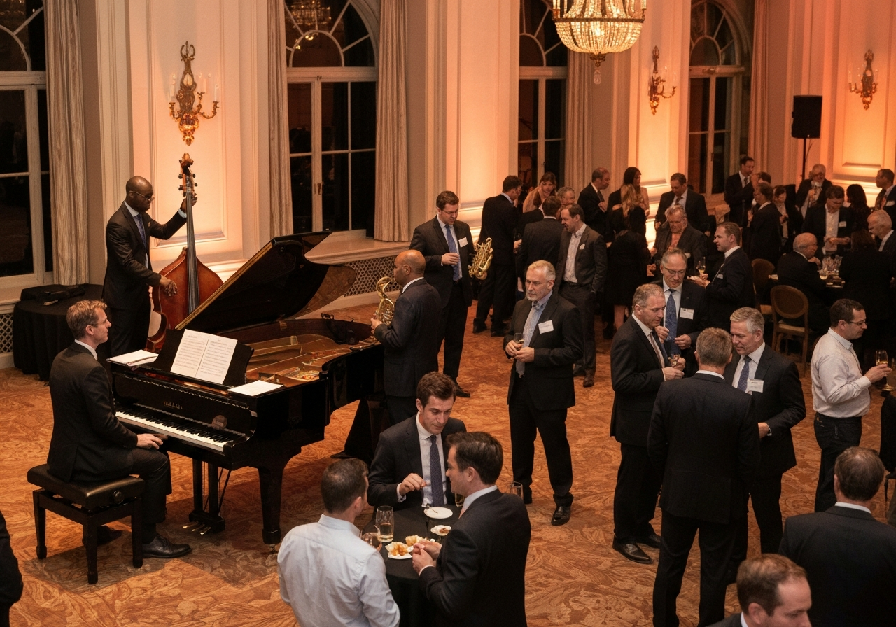 Live Jazz Band at Corporate Event