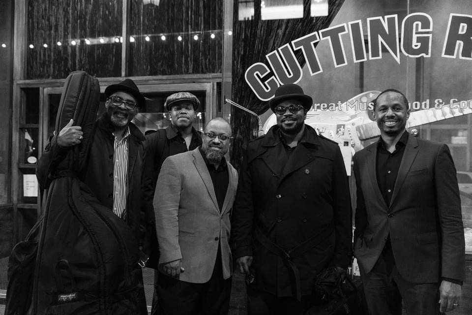 Multiple Legendary Jazz Musicians Performing Together