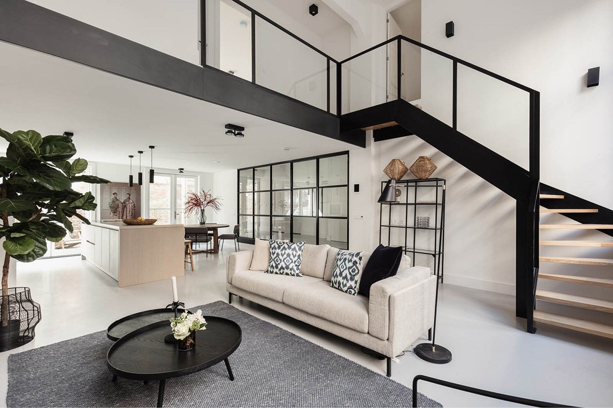 Moderne Woonkamer & Keuken