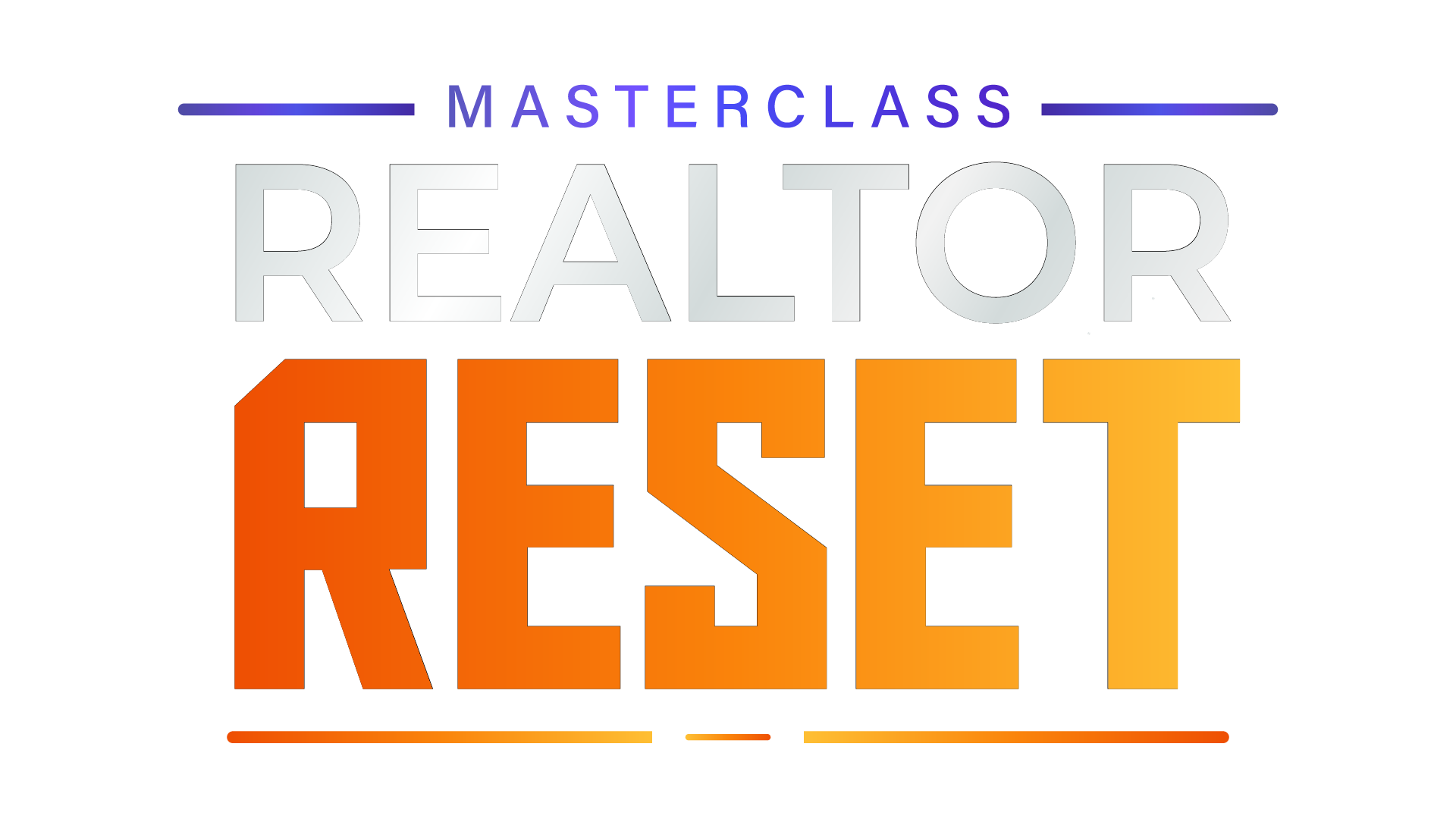Masterclass Realtor Reset