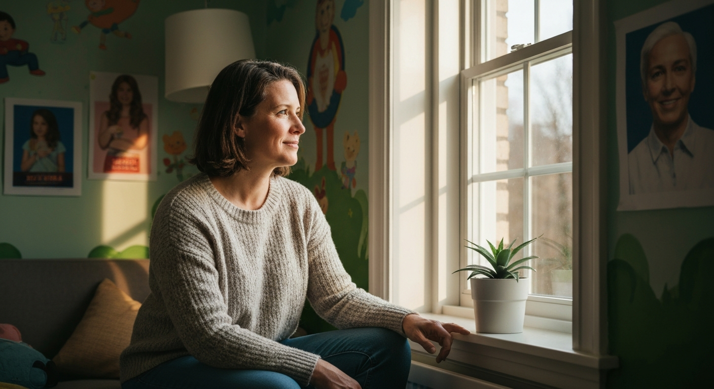 Homeowner thinking at home