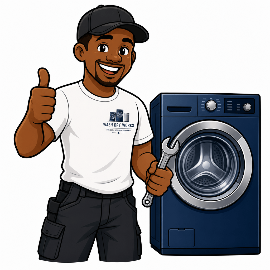 Wash Dry Works engineer at work