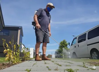 Weed spraying