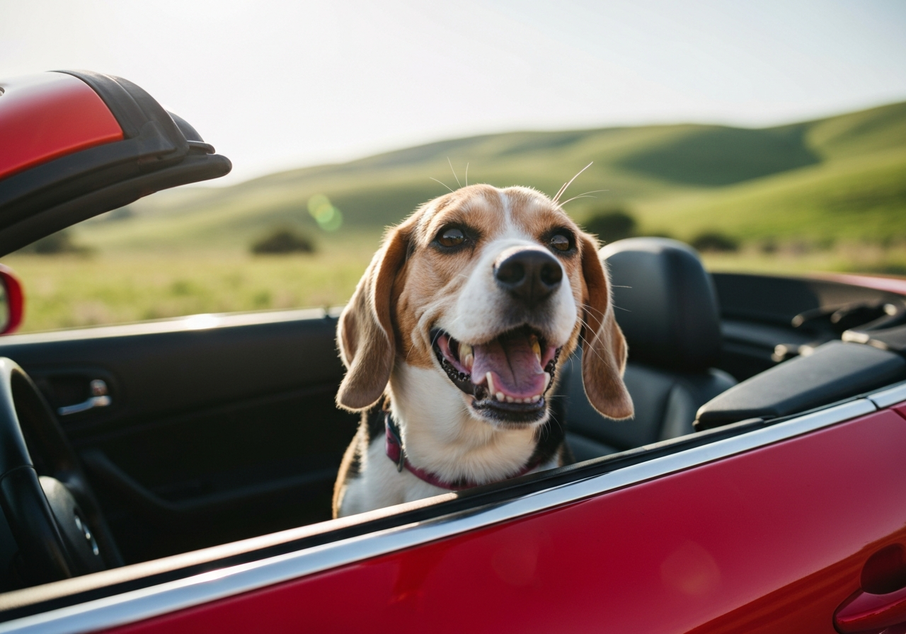 Happy dog