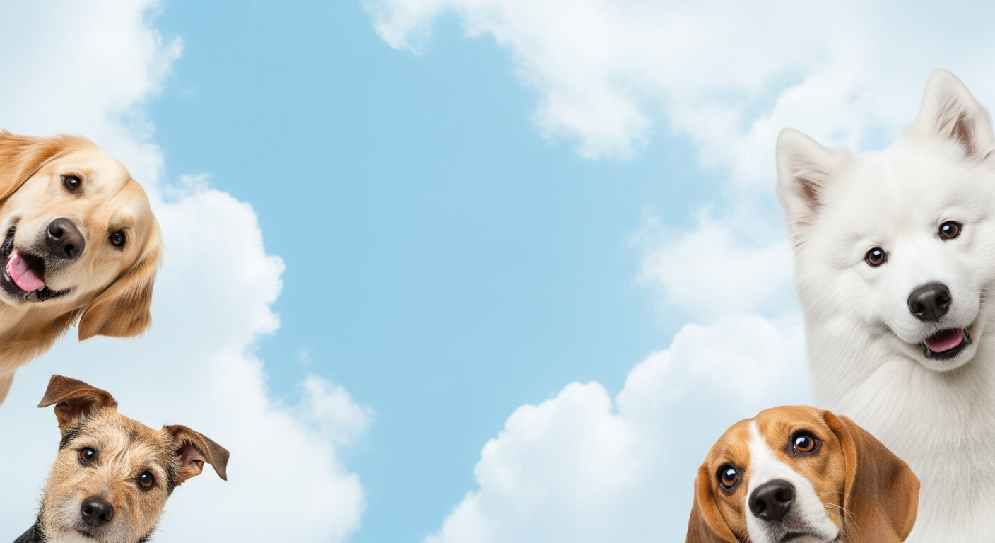 Premium pet care background