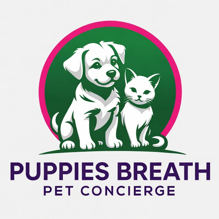 Puppies Breath Pet Concierge Logo