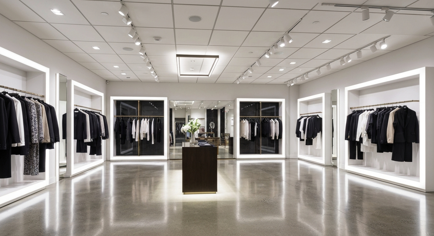 After construction of Luxury Retail Build-Out