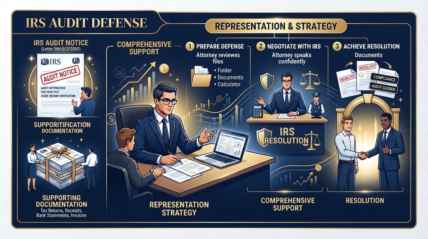 IRS Audit Defense Playbook: What to Do If You're Selected