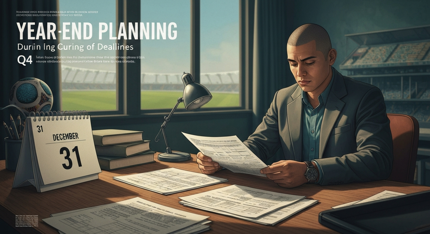 Year-End Tax Planning During World Cup 2026 Season: Don't Drop the Ball on Q4 Deadlines