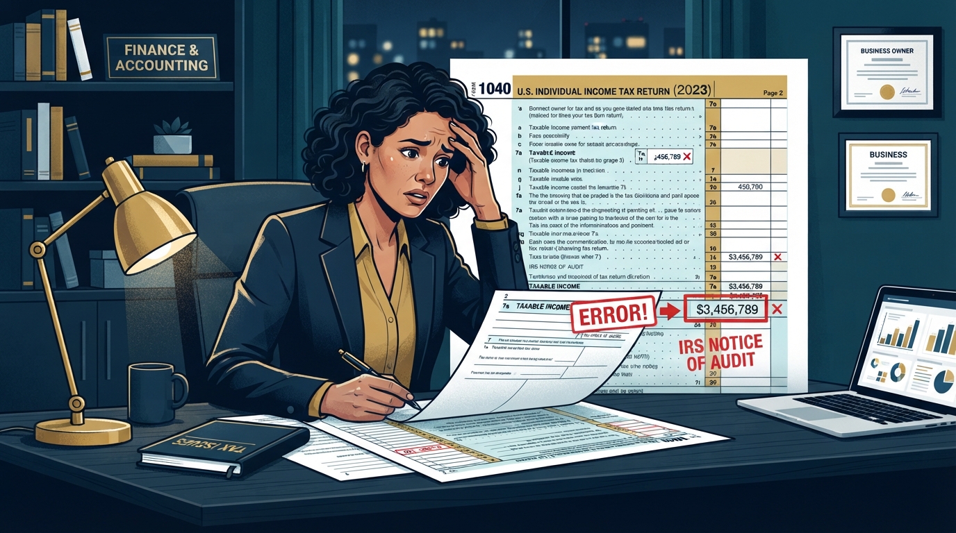 I Made a Bookkeeping Error on a Tax Return That's Already Been Filed